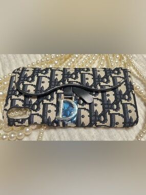 NEW Dior Monogram D-Emblem Authentic  IPhone 10 Max Pro Phone Case Luxury